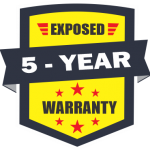 5 year warranty